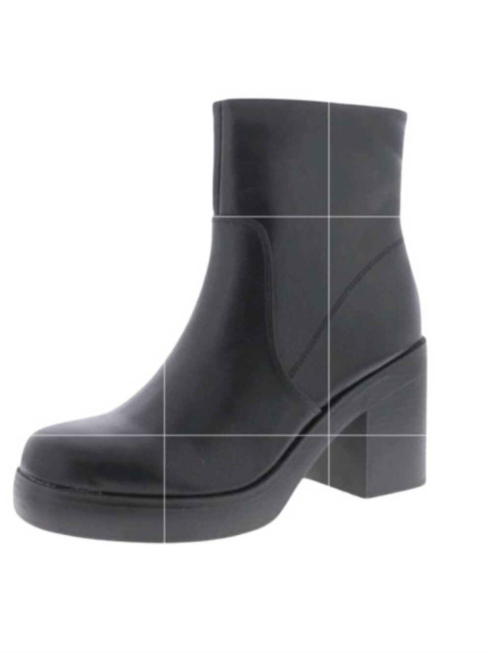 Dirty Laundry Groovy Black Platform Ankle Boot Boots Size 8.5